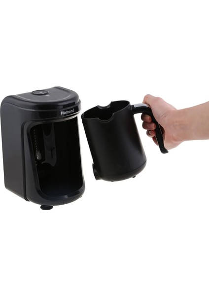 Şık Siyah Türk Kahve Makinesi, Hediye Seti ile Kaliteli Kahve Keyfi indirimleri