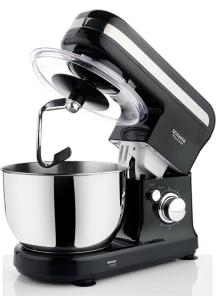 3,5l Siyah Stand Mikser 800W, Güçlü ve Şık Tasarım