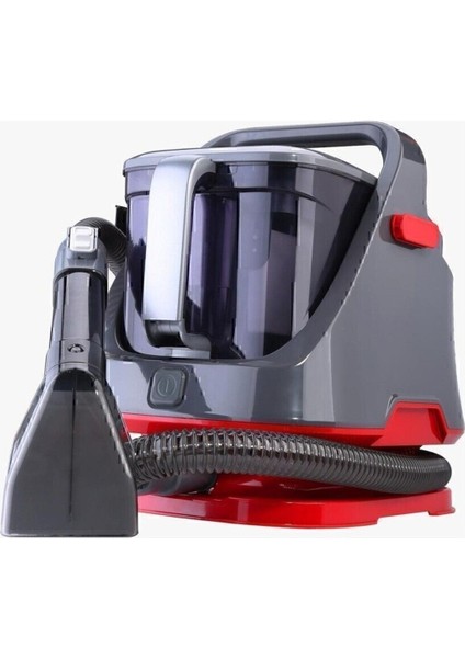 Kırmızı Renkli Çok Amaçlı Koltuk ve Halı Temizleme Makinesi