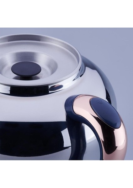 Şık Pembe Inox/rose Gold Semaver, Zarif ve Dayanıklı, Evinize Şıklık Katacak fırsatları