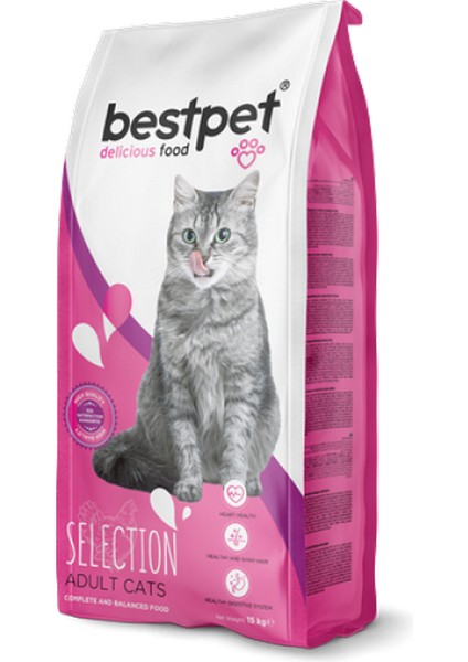 Wizard Bestpet 15 kg Yetişkin Seçici Kediler Için Tavuk Etli Kuru Mama