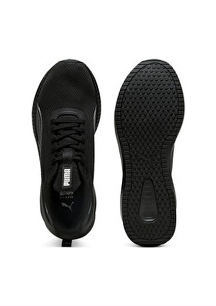 Flyer Lite 3 Kadın Günlük Ayakkabı Düz Taban Siyah