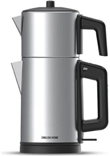 Gri Demmod Inox Çay Makinesi, Şık ve Kullanışlı Ev ve Ofis Seçeneği