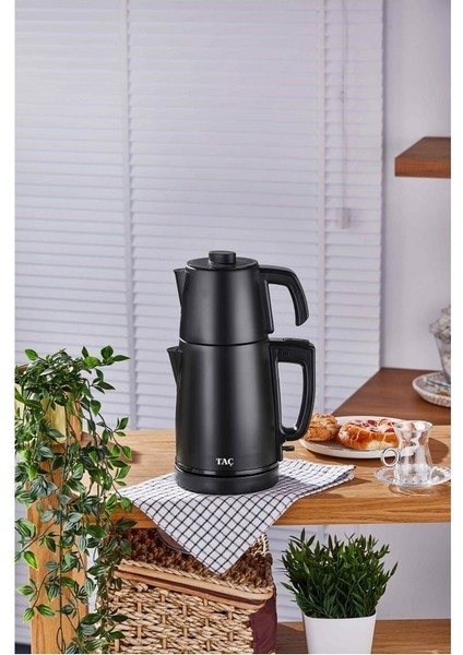 Şık ve Kullanışlı Mat Siyah Çay Makinesi ile Lezzetli Çaylar Hazırlayın modelleri