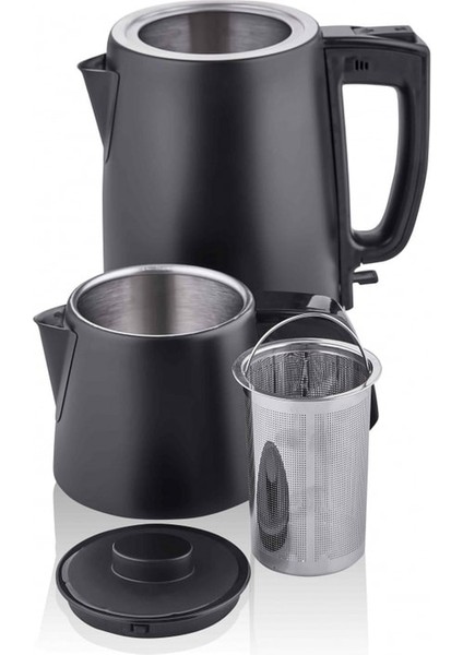 Şık ve Kullanışlı Mat Siyah Çay Makinesi ile Lezzetli Çaylar Hazırlayın indirimleri