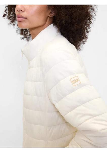 791284001 V-Frch Logo Lw Puffer Jkt Kadın Mont modelleri