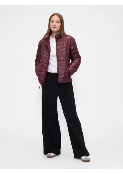 791284002 V-Frch Logo Lw Puffer Jkt Kadın Mont indirimleri