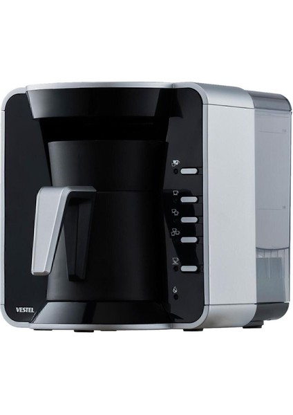 Gri Sade Kahve Makinesi, Pratik ve Şık Tasarım, Kolay Kullanım fiyatları