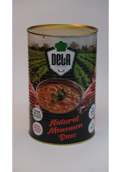 Katkısız Doğal Menemen Harcı 4200 gr