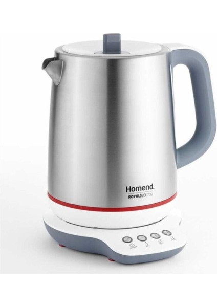 Paslanmaz Çelik Konuşan Çay Makinesi, 1709 Royaltea, Gri Renk fiyatları