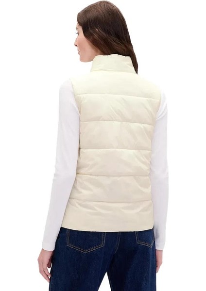 791282004 V-Frch Logo Lw Puffer Vest Kadın Yelek fiyatları