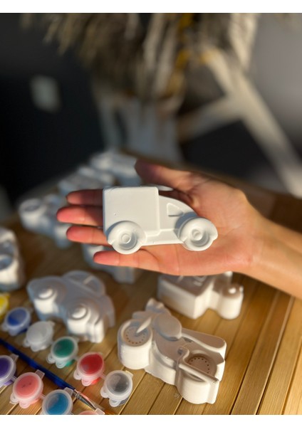 12 Adet Xxl Boy Araçlar Taş Boyama Seti Büst Figür Boyama Çocuk Gelişimi Taş Boyama Boyama Seti fırsatları