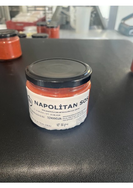 Katkısız Doğal Napoliten Sos 300 gr × 18 modelleri