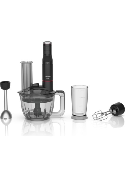 1200W Çok Işlevli Çok Amaçlı Blender Seti Siyah - Güç ve Şıklık Bir Arada