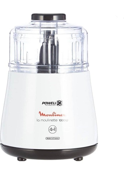 Beyaz Doğrayıcı ve Dövme Makinası, Fransız Tasarımı, Çok Fonksiyonlu Ev Aleti