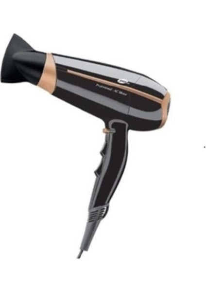 Siyah Fön Makinesi BY-4105 - Hızlı ve Güçlü Saç Şekillendirme Aracı