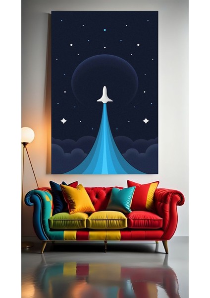 Çocuk Odası Tasarımları V49 Ev Duvar Salon Güzellik Salonu Ofis Dükkan Dekarasyon Kanvas Tablo