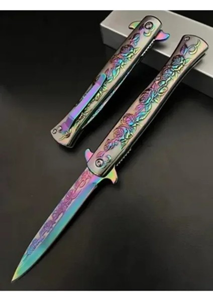 Gül Desenli Yarı Otomatik