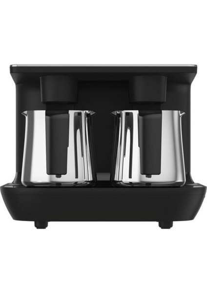 Siyah Çelik Iki Kişilik Türk Kahve Makinesi, Modern ve Şık Tasarım fiyatları