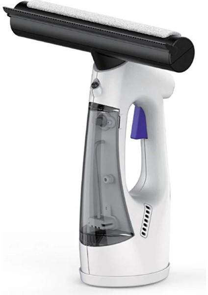 Şarjlı Vakumlu Cam ve Ayna Temizleme Robotu, Hazneli, Pratik ve Etkili Temizlik