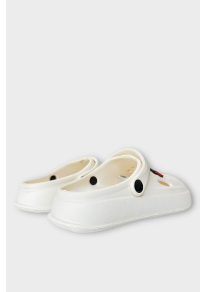 Kadın Comfort Uğur Böceği Tokalı Medikal Hemşire Sabo Terlik Krem indirimleri