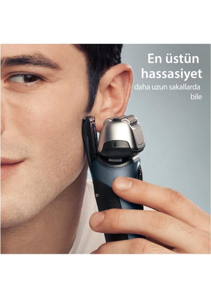Series 8 Elektrikli Tıraş Makinesi, Şarj Standı, Islak ve Kuru, 8513S, Gri modelleri