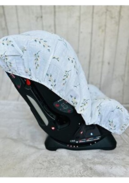 Bebek Müslin Oto Koltuk Puset Kılıfı
