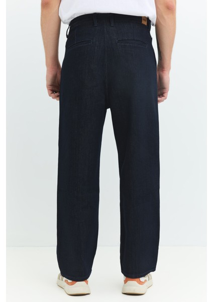 Goodıe Relaxed Fit Koyu Indigo Klasik 5 Cep Erkek Jean Pantolon fırsatları