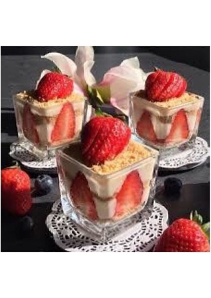 Turuncu Cam Kare Kase 9X9CM 6'lı Set, Şık ve Kullanışlı Mutfak Aksesuarı fırsatları