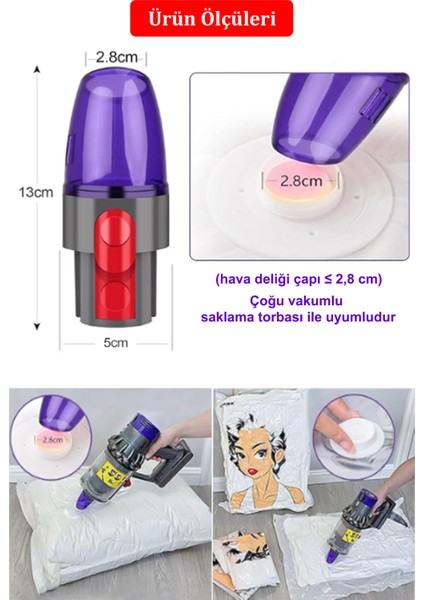Mor Uyumlu Vakum Başlığı, Şarjlı Elektrikli Süpürge Modellerine Uygun modelleri
