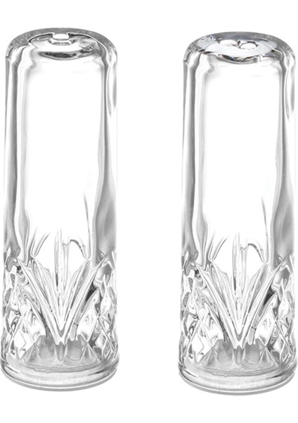 Turuncu Cam Tuz ve Biberlik, 11 Cm, Şık ve Kullanışlı Set fırsatları