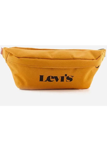 Modern Vintage Logo Small Banana Sling Sarı Çanta fırsatları