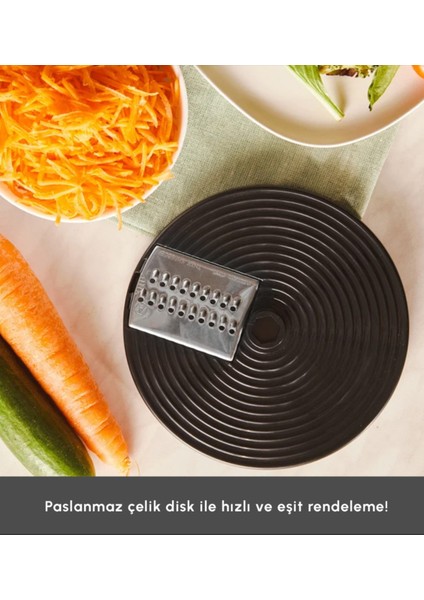 Çok Amaçlı Mutfak Robotu, 6 Fonksiyon, Güçlü 2000 W Motor, Siyah Renk indirimleri