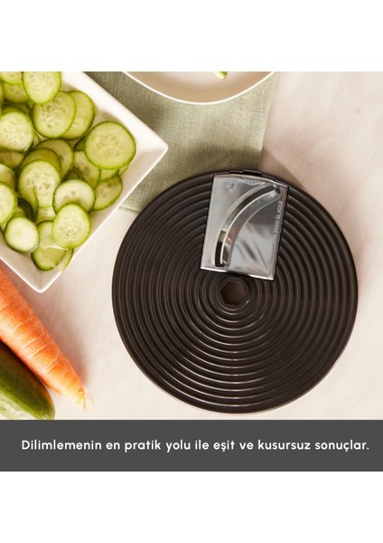 Çok Amaçlı Mutfak Robotu, 6 Fonksiyon, Güçlü 2000 W Motor, Siyah Renk