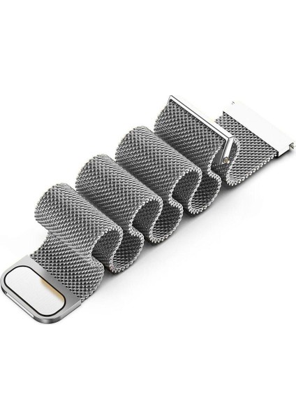 Watch Gt5 / Gt6 46MM ile Uyumlu Manyetik Milanese Loop Metal Kordon – Paslanmaz Çelik, Şık ve Dayanıklı Kayış modelleri