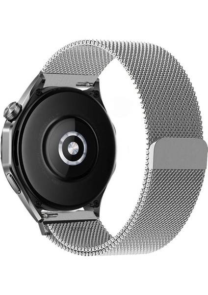 Watch Gt5 / Gt6 46MM ile Uyumlu Manyetik Milanese Loop Metal Kordon – Paslanmaz Çelik, Şık ve Dayanıklı Kayış indirimleri