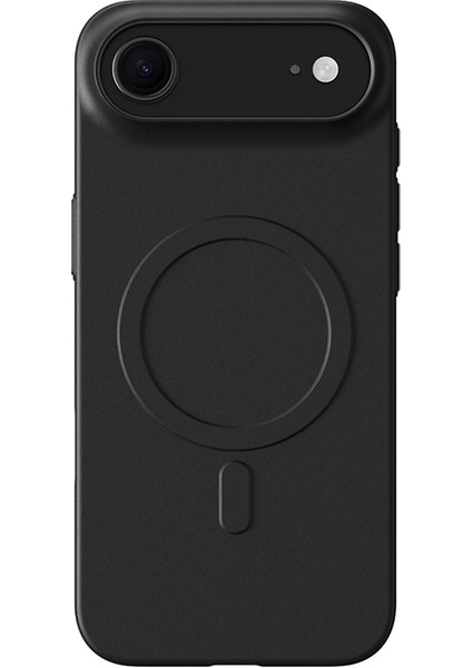 iPhone 17 Air Uyumlu Kılıf M-Safe Şarj Özellikli Amazingthing Minimal Air Serisi Kapak Siyah