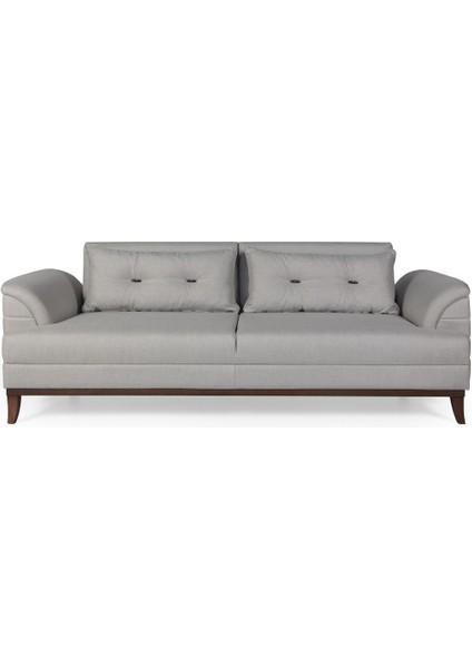 Didar Üçlü Yataklı Kanepe Keten Krem fırsatları