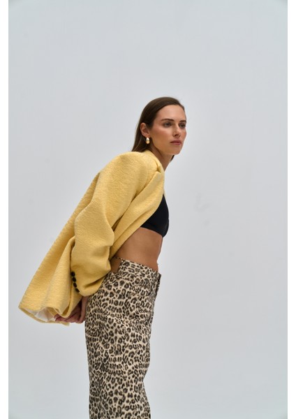 Enzo Sarı Blazer Ceket fırsatları