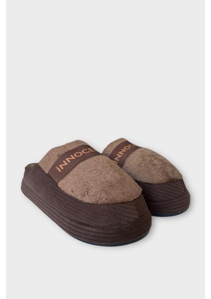 Ultra Hafif Ev Ayakkabısı Kadın Ev Terliği Kahverengi modelleri