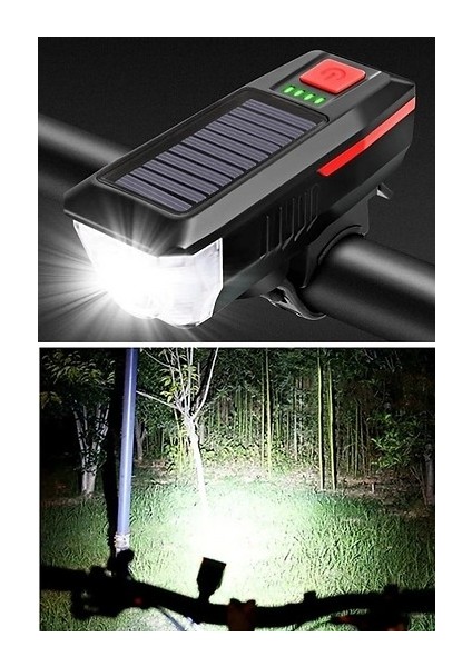 Solar Bisiklet Ön Farı