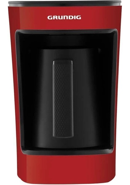 Kırmızı 5 Fincan Kapasiteli Elektrikli Kahve Makinesi