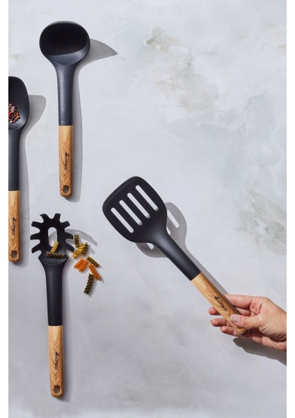 Kahverengi 5 Parça Servis Seti, Şık ve Kullanışlı Mutfak Aksesuarları fiyatları