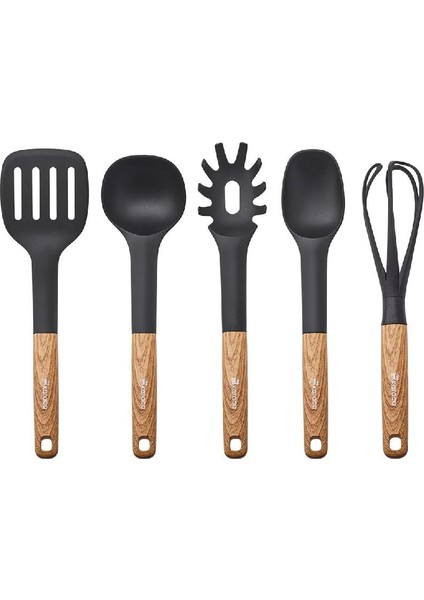 Kahverengi 5 Parça Servis Seti, Şık ve Kullanışlı Mutfak Aksesuarları modelleri