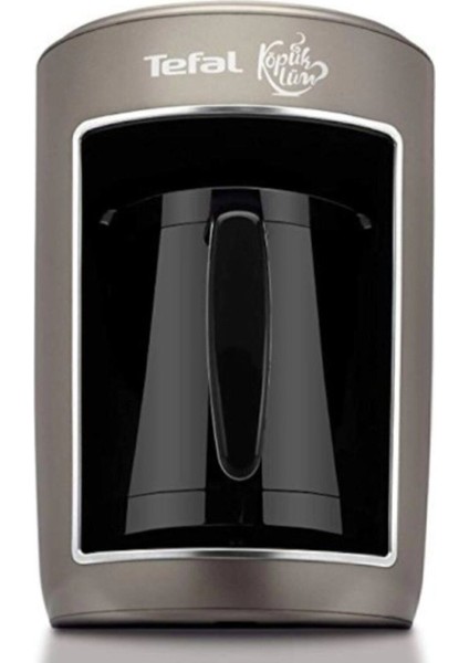 Köpüklüm 4 Fincan Kapasiteli, 735W Türk Kahve Makinesi, Şık Koyu Gri Tasarım