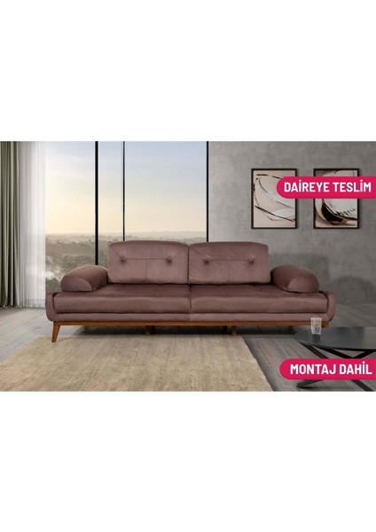 Elsan Üçlü Koltuk Babyface Kahve