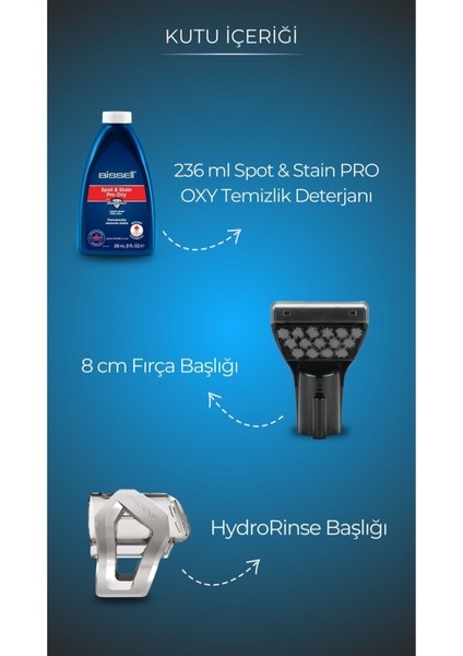 Mavi Renkli Çok Fonksiyonlu Halı ve Koltuk Temizleme Cihazı modelleri