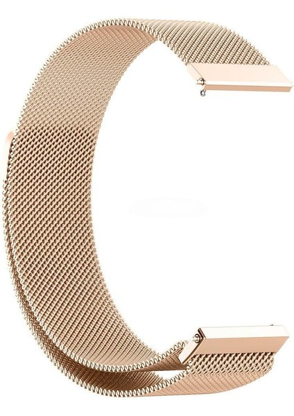 Watch Gt5 / Gt6 46MM ile Uyumlu Manyetik Milanese Loop Metal Kordon – Paslanmaz Çelik, Şık ve Dayanıklı Kayış indirimleri