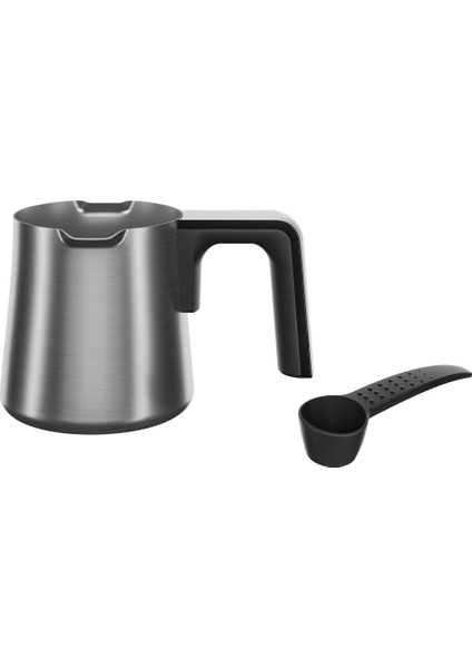 Kırmızı ve Siyah Türk Kahve Makinesi, Şık ve Pratik Kullanım Için Ideal