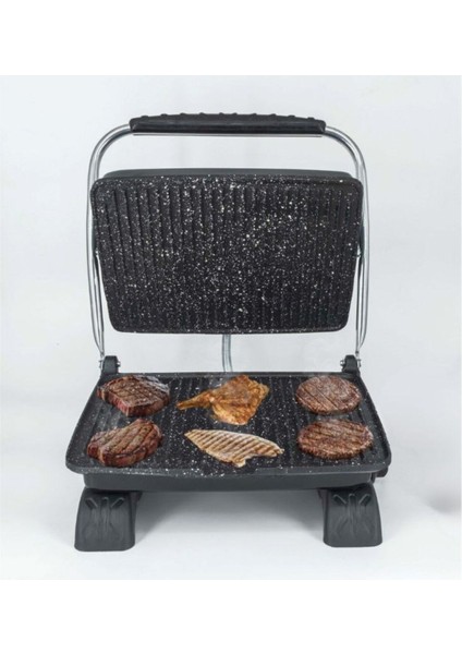 Granit Siyah Tost Makinesi 1800W 4-6 Dilim Ev ve Sanayi Kullanımı fırsatları